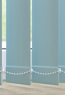 Roma (FR), Breeze Blue - Vertical Blind Slats